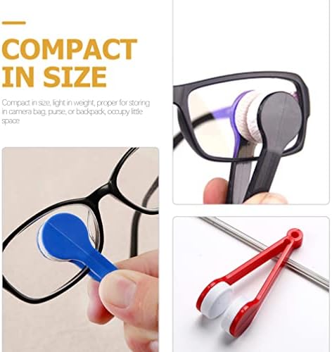 Алатка за чистење на леќи за чистење на очила за чистење на очила 10 парчиња клипови за чистење на очила