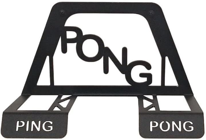 Rhino Rack Elite Ping Pong & Table The Temans Storage Rack, Heavy Duty Steel Wall Mount Hanger,