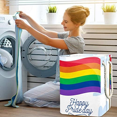Unicey Pride Day Flage водоотпорен виткање на алишта за перење за детска соба спална соба бебе расадник