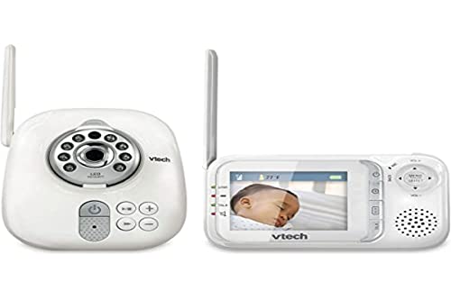 VTECH VM321 Видео Монитор за бебиња со автоматско инфрацрвено ноќно гледање, прилагодлива камера, зум,