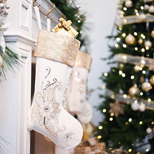Валери Маделин Божиќни декорации со чорапи*1 + здолништа со дрвја*2