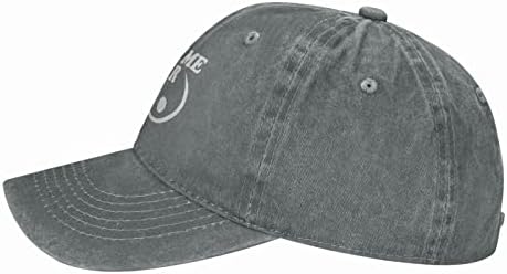 wikjxiz Покажи ми ги твоите цицки капа мода каубој бејзбол капи Црн сончев камионџија капа за мажи жени