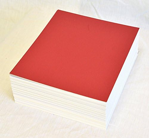TopSeller100, пакет од 50 листови 16x20 Uncut Matboard / Mat Board