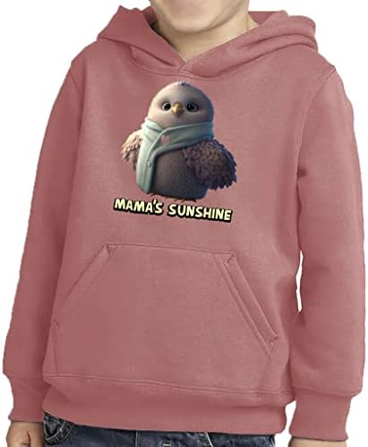 Смешен дизајн Дете за дете пуловер Худи - Сонцето сунѓерско руно качулка - Трендовски худи за деца